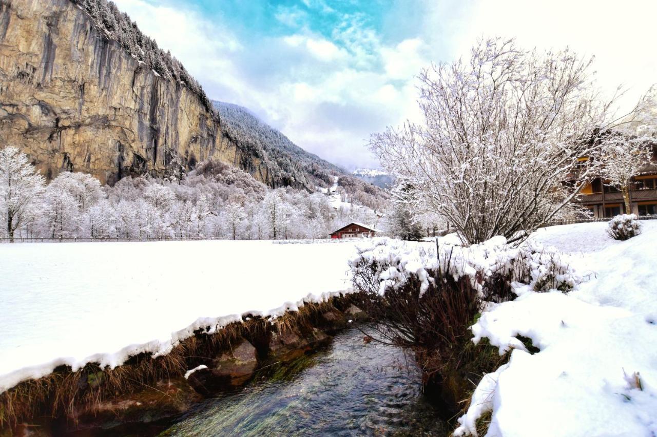 Apartment Breithorn - Charming Home - Free Parking & Wifi Lauterbrunnen Exterior photo