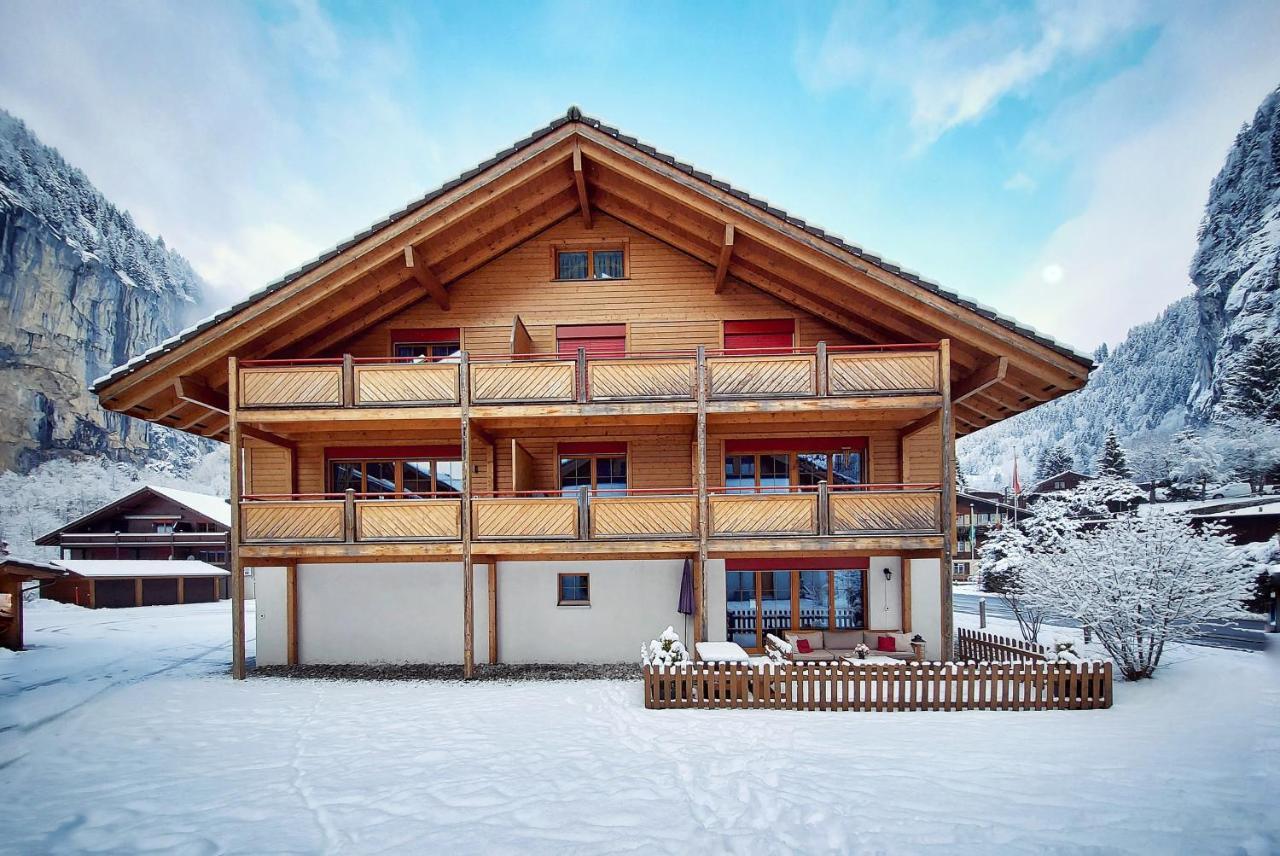 Apartment Breithorn - Charming Home - Free Parking & Wifi Lauterbrunnen Exterior photo